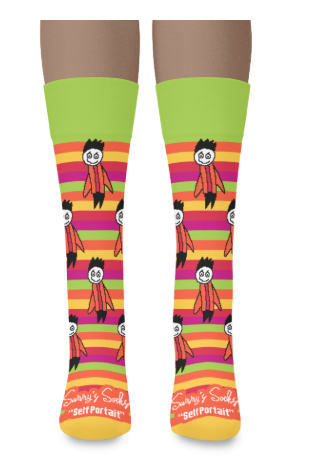 Sammy’s Bright Buddy – Cotton Crew Socks